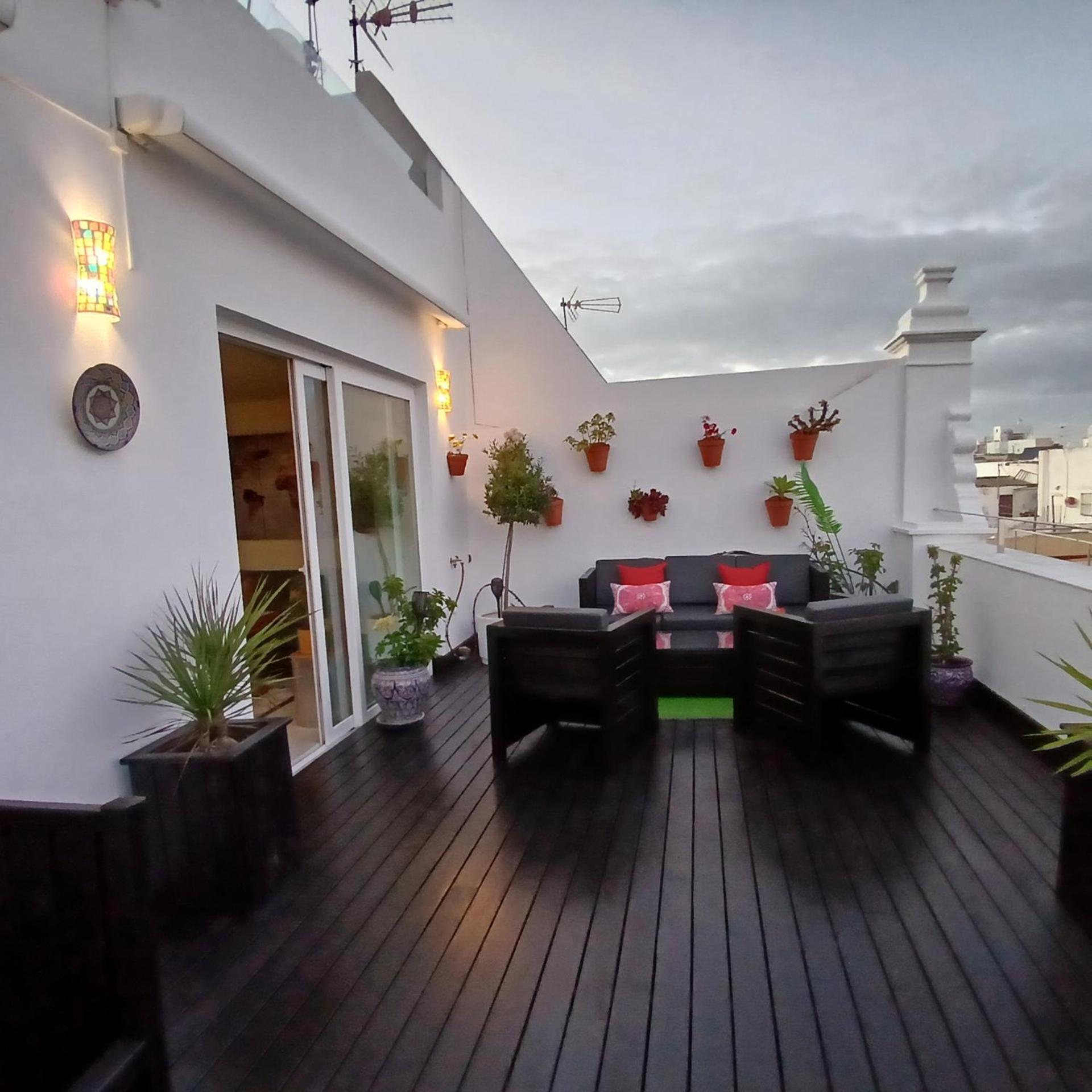加的斯***** Attic With Impressive Views And Jacuzzi公寓 外观 照片